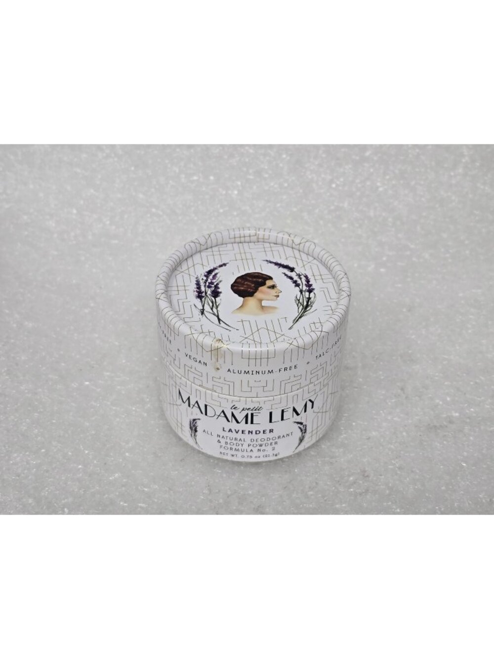 Le Petit Madame Lemy Lavender All-Natural Vegan Aluminum-Free Powder Deodorant